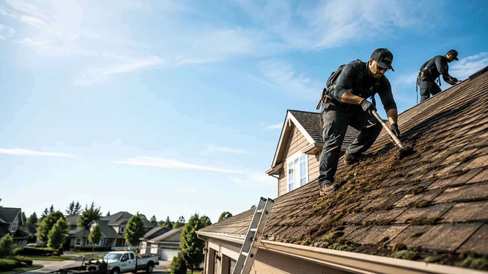 Roof Moss Removal in Beverly, KY near me
